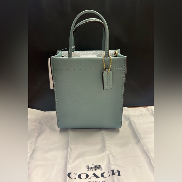 Coach Handbags - Coach Mini Cashin Tote NWT Leather crossbody